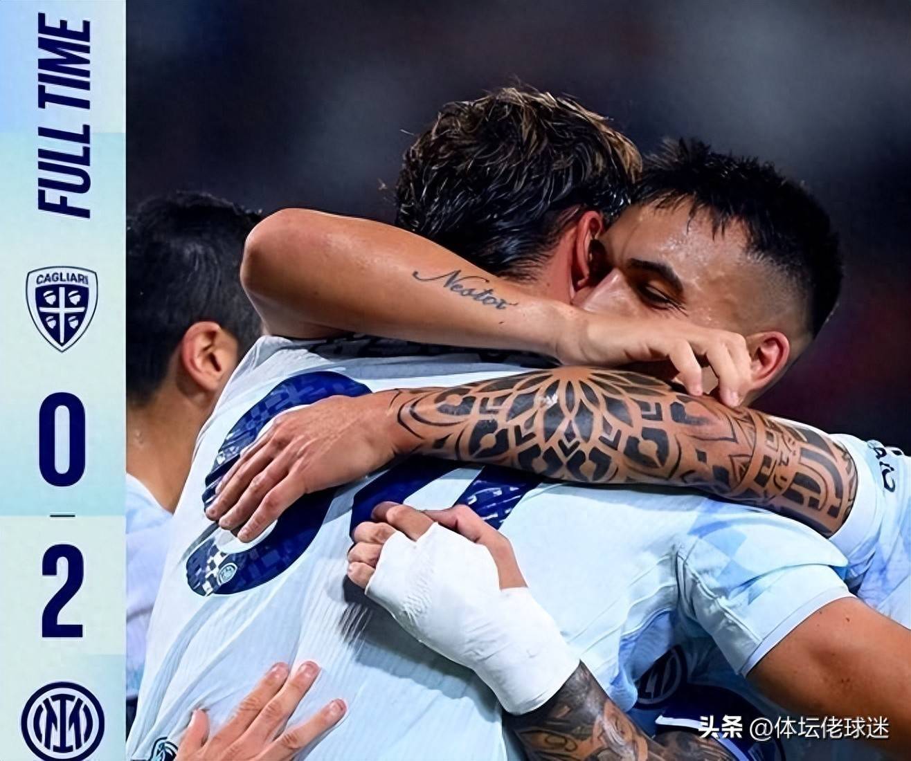 包含国米主场逆转胜利，劳塔罗梅开二度助球队跻身前四的词条